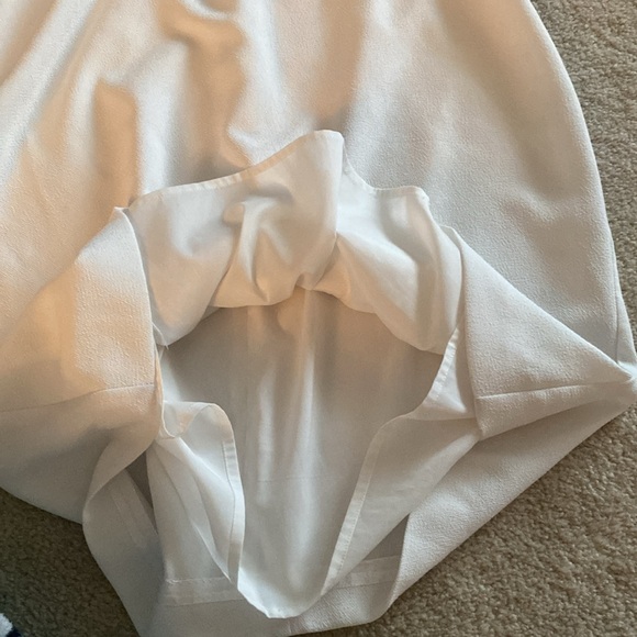 Trina Turk dress white with pink and red pipping - Picture 11 of 13